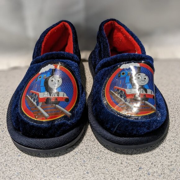 Thomas and Friends Toddler Slippers/Shoes. Size 5/6. - Picture 3 of 5